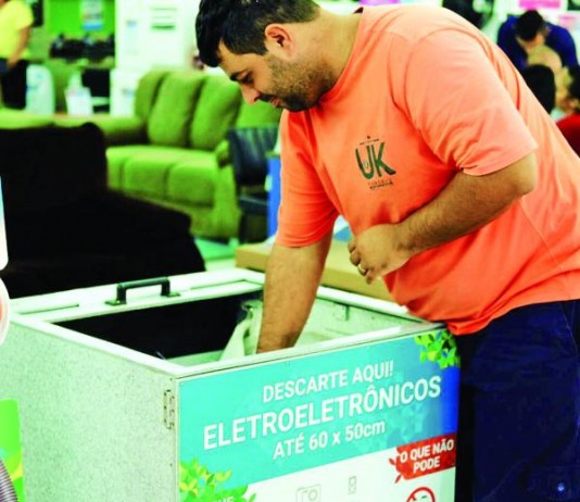 Eletroeletrônicos reciclados