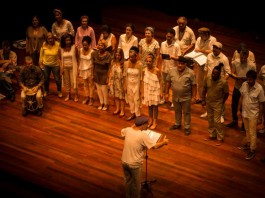 Cantores no Tendal