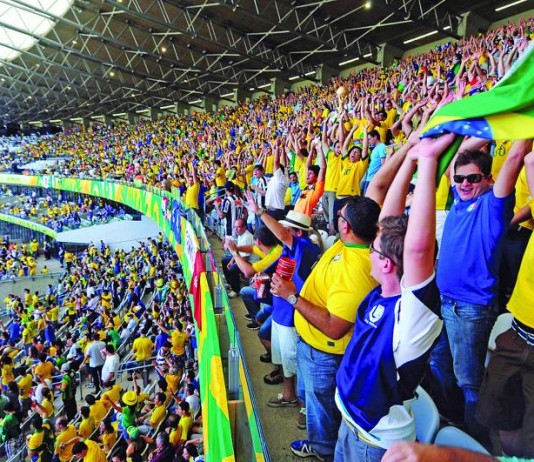 Esquentando a torcida para a Copa 2018